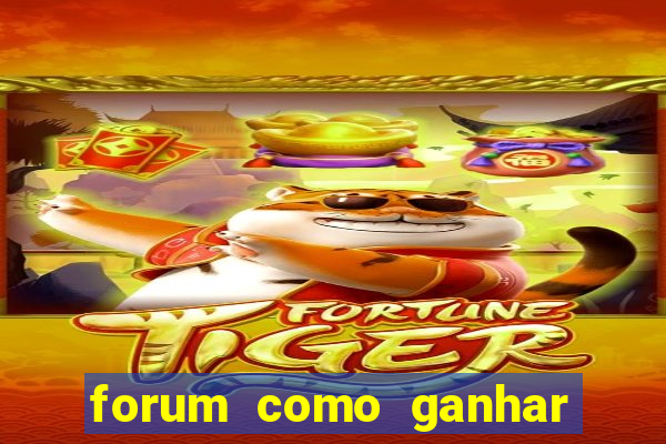 forum como ganhar na loteria